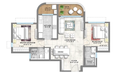 Max Estates 105 ground floor plan