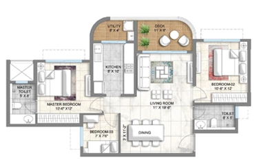 Max Estates 105 ground floor plan